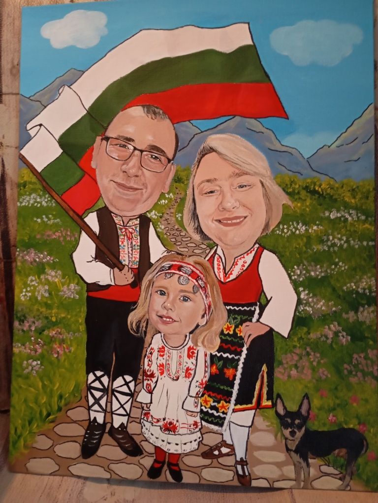 Портрети,  карикатури/шаржове и др