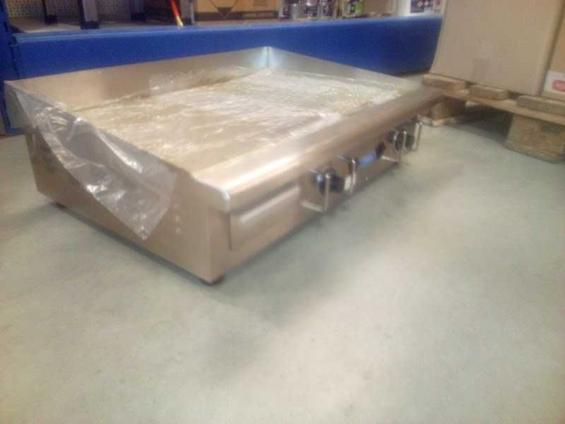 Grill,plita gratar 60x50cm striat electric inox nou sigilat 220v-3kw