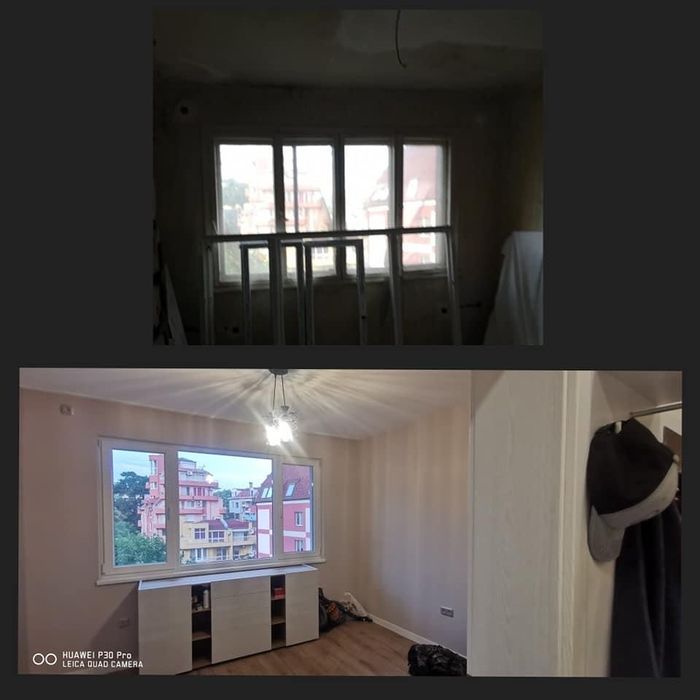 Довършителни ремонти Шпакловка Окачен таван Скрито осветление и други