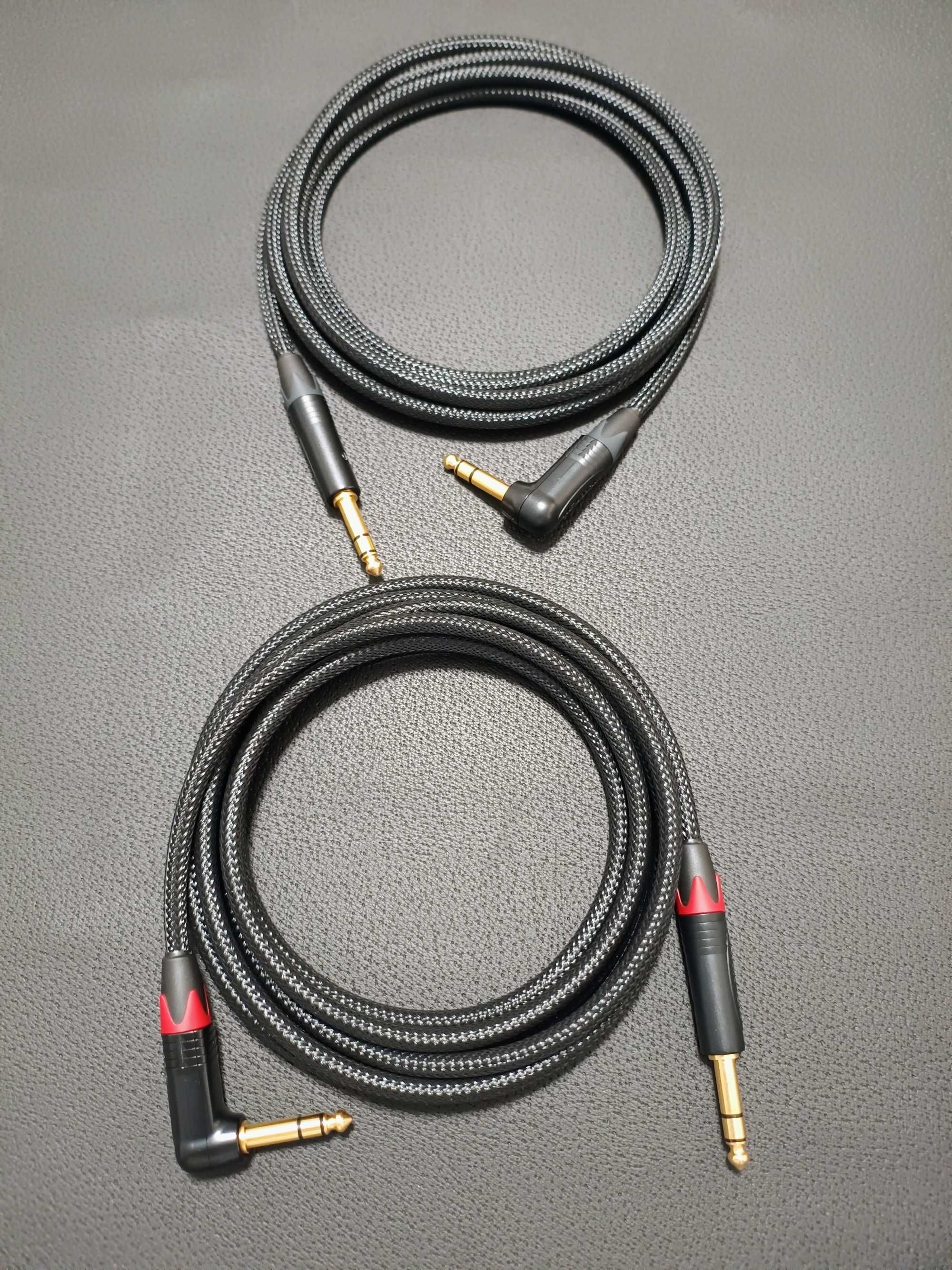 Pereche cabluri balansat Jack 6.35mm TRS- Canare Star Quad