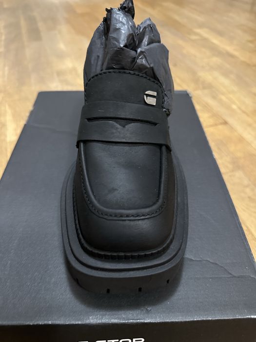 Дамски черни лоуфъри G-star 36 размер