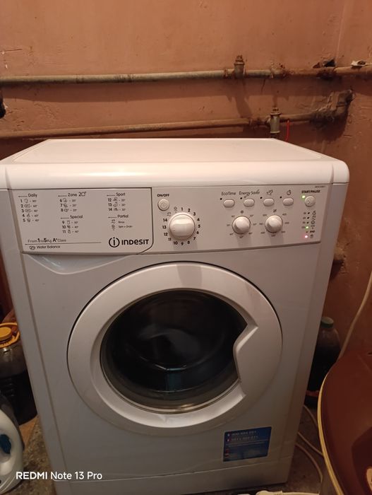 Пералня INDESIT 5 кг. 800 оборота, клас А+