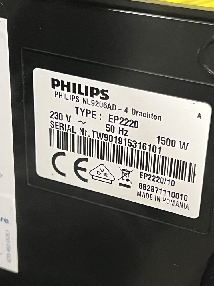 Кафемашина кафе автомат Philips EP2220 с гаранция