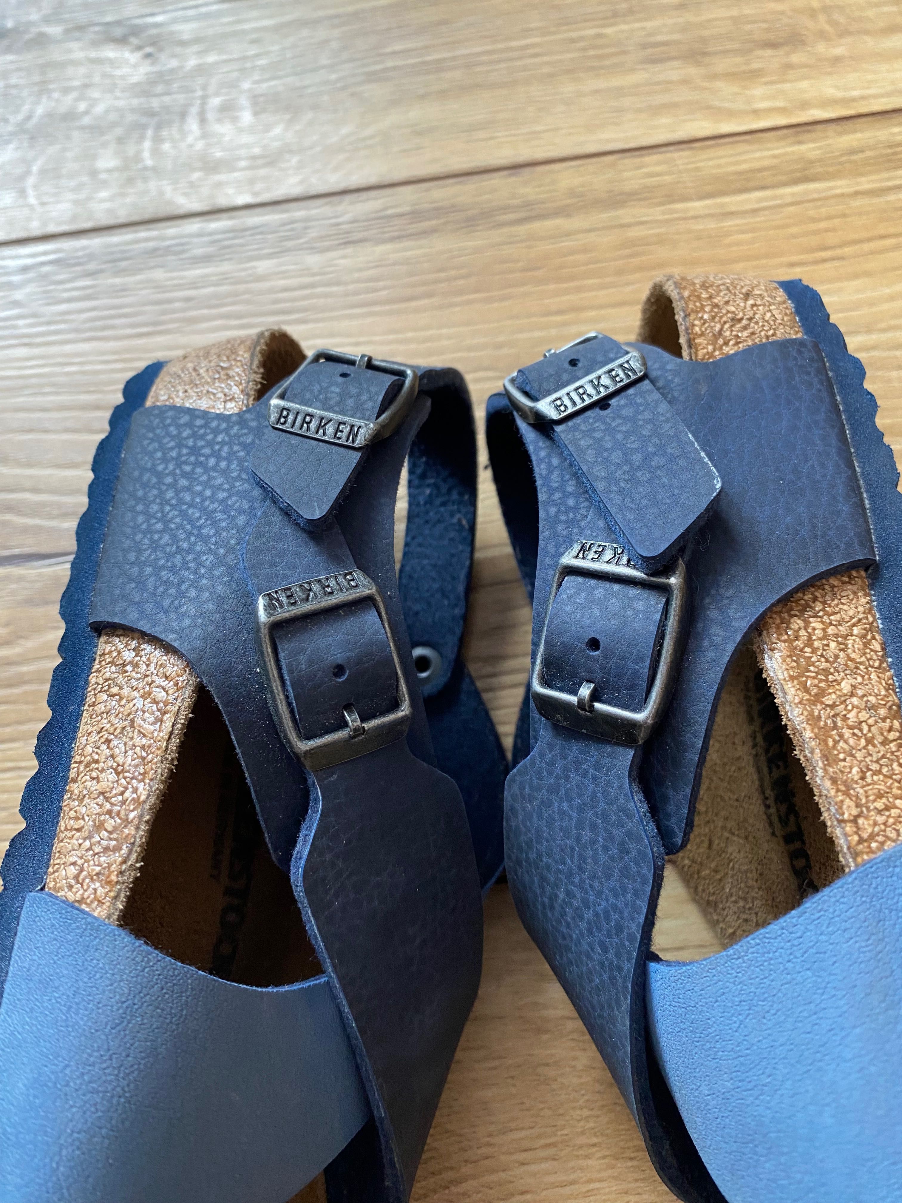 BIRKENSTOCK-sandale originale , piele, marimea 31, de copii ( fete)