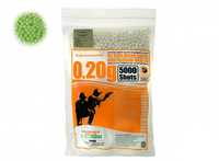 Bile AirSoft fosforescente/tracer  0.20G 1kg  (5000buc) Guarder