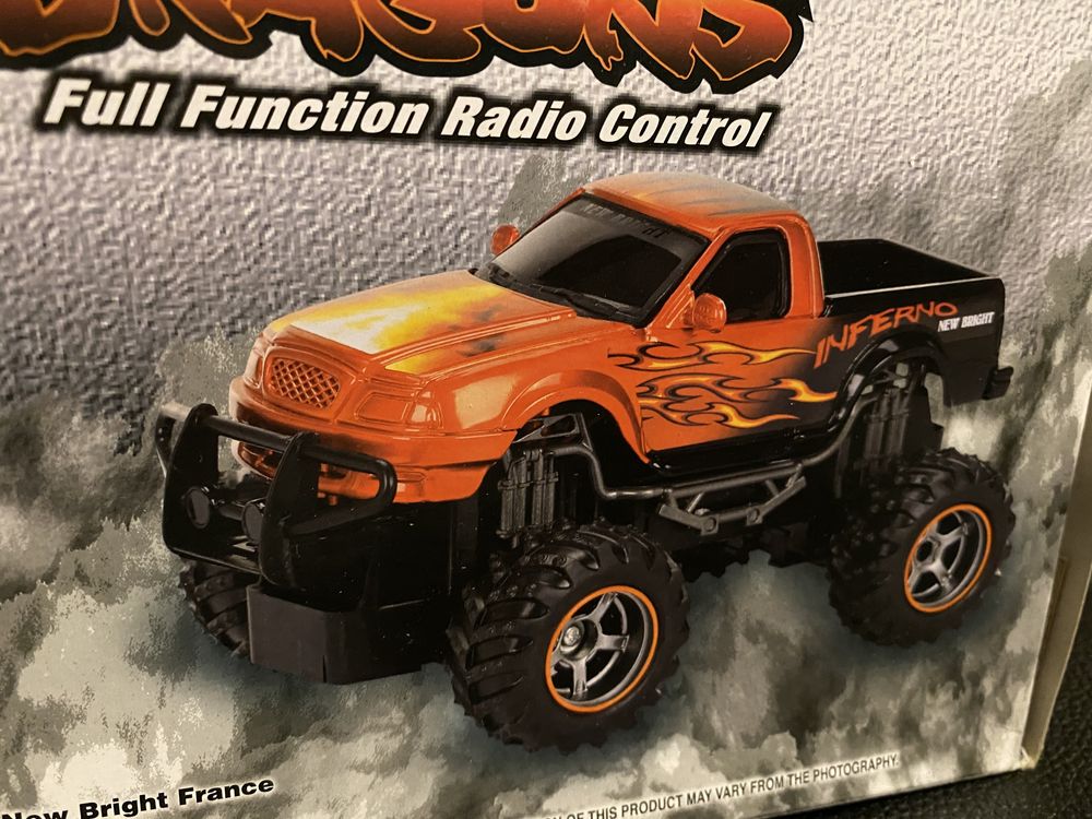 Rc turbo dragons monster truck masinuta cu telecomanda