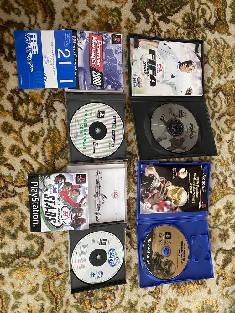 Jocuri FIFA de colectie PS1, PS2, PC
