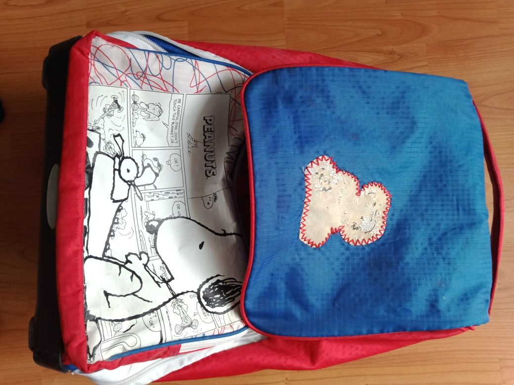 Troler, ghiozdan, rucsac Snoopy.