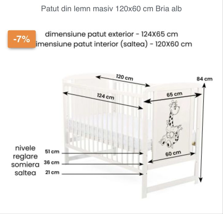 Vand patut !!! + saltea inclusa !