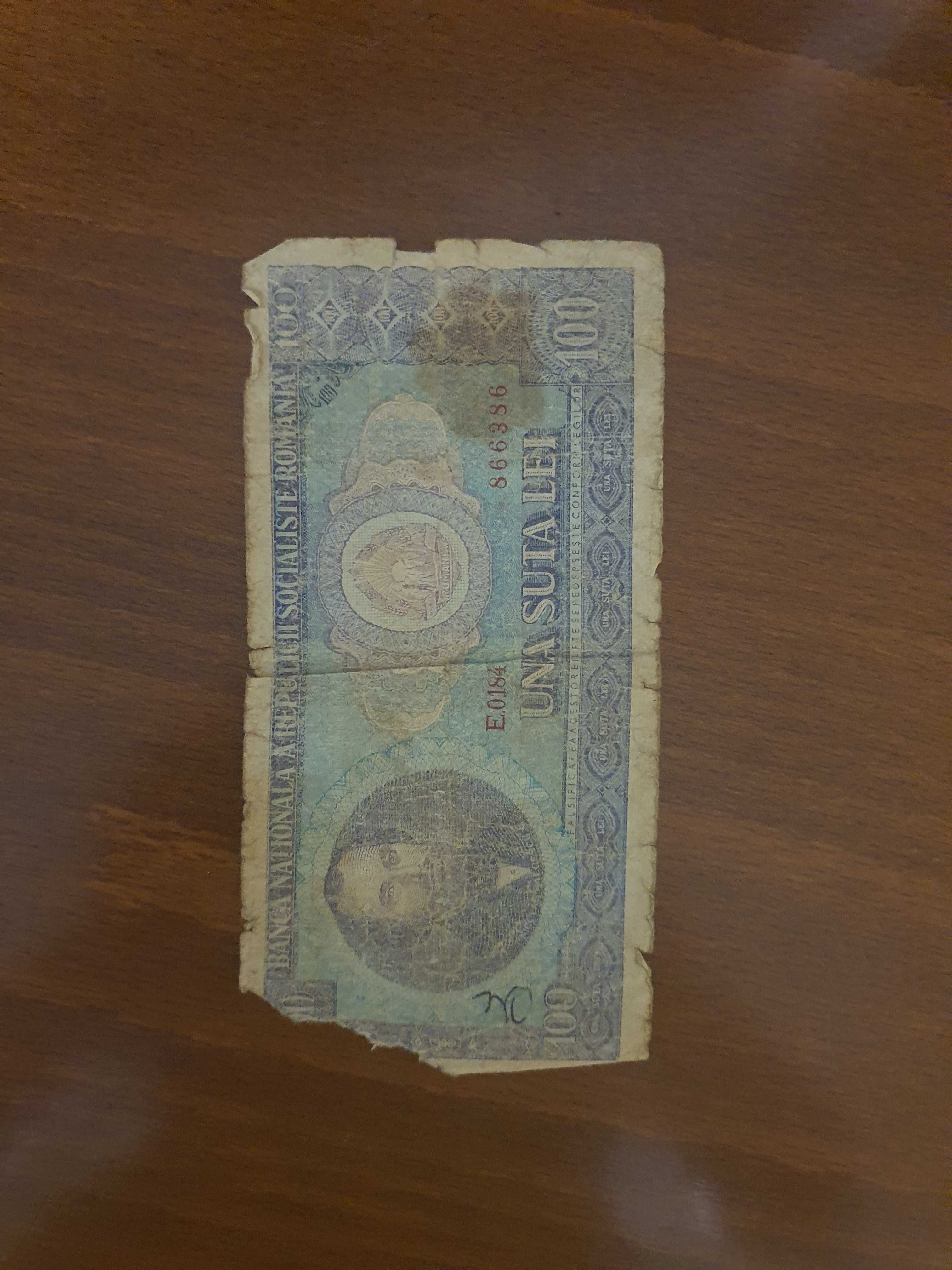 Bancnota 100 din anul 1966