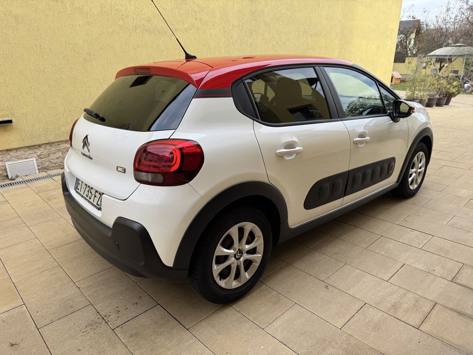 Citroen C3 1.2 benzina 82CP  Euro 6 an fab 2017