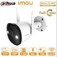 4MP Dahua Imou Bullet 2E WiFi IP Външна Охранителна Безжична Камера