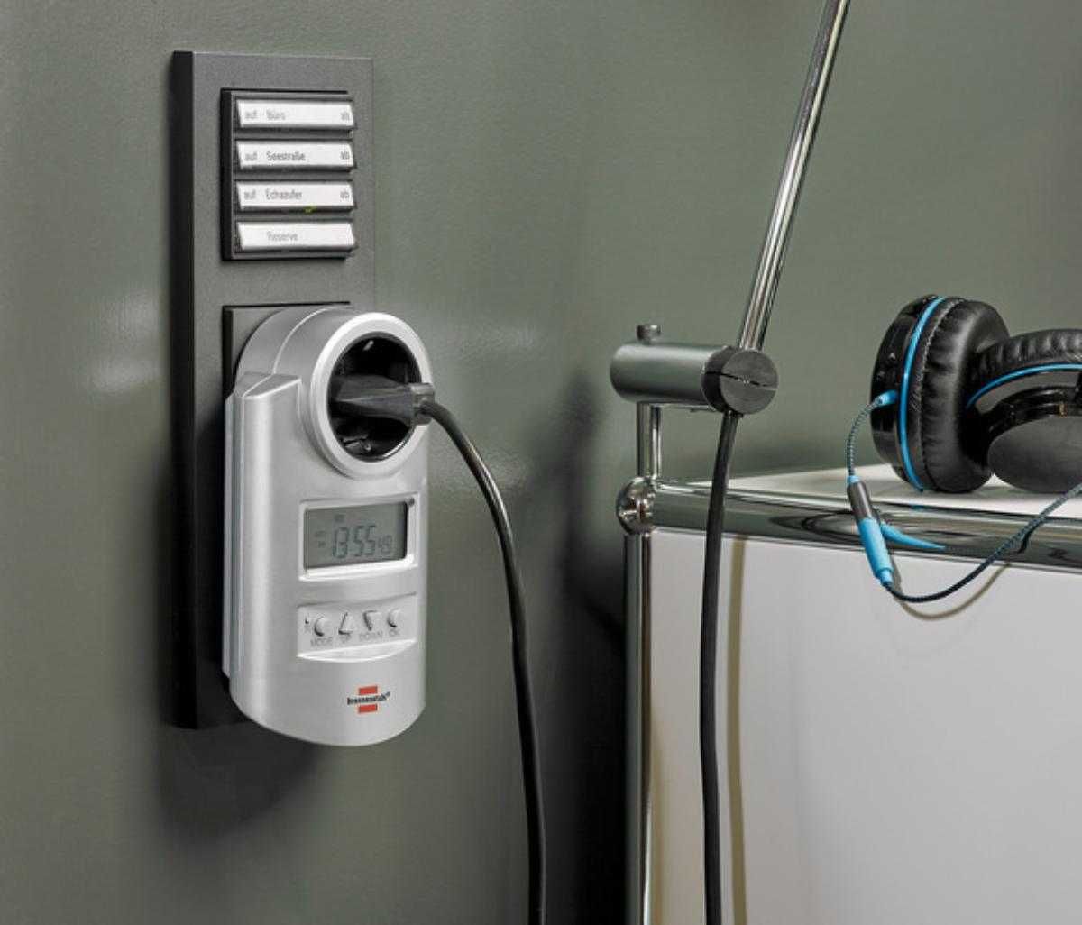 Ватметър, енергомер и амперметър, PM 231 E, 3000W max, Brennenstuhl