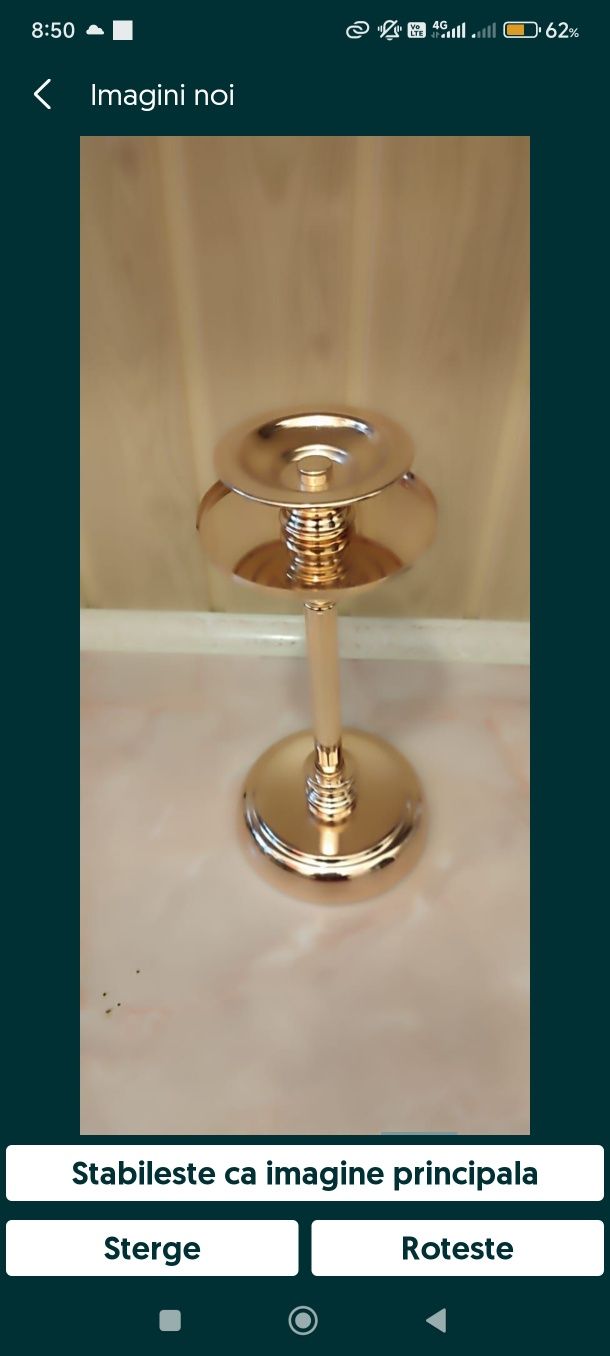 Sfeșnic metal model deosebit

  - Atlantic Worldmaster Original , cea