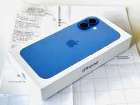 НОВ! Iphone 16 128GB Ultramarine Гаранция 2 години