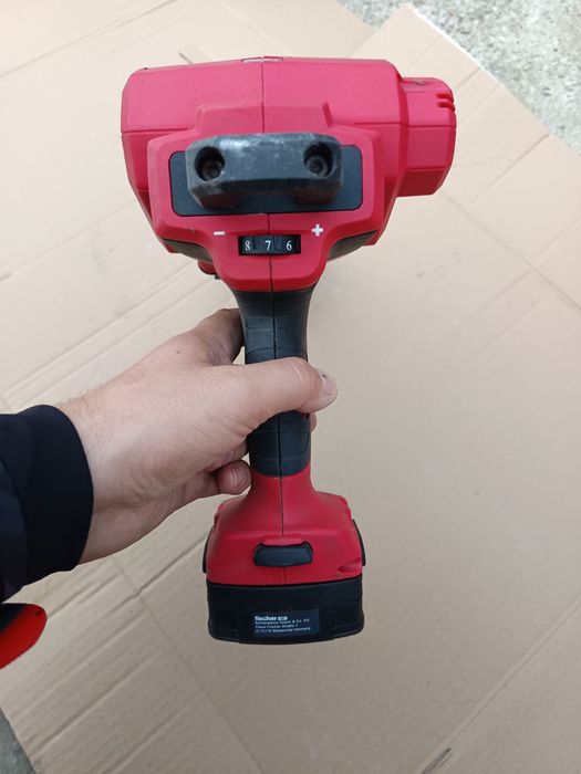 Pistol dublu silicon ancora chimica Fisher metabo