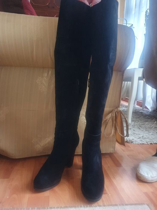 Cizme piele intoarsa mar 39