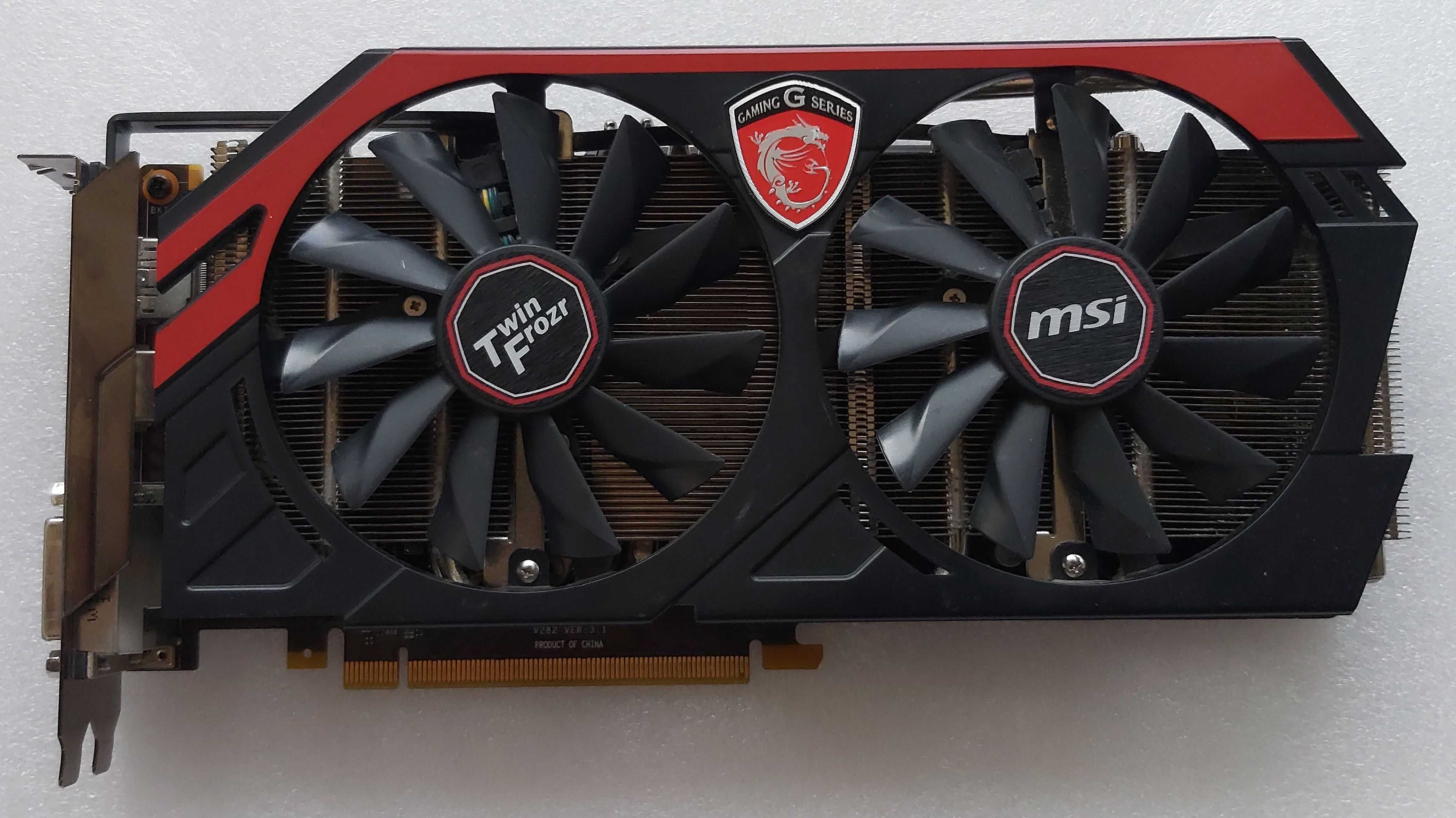 Placa video MSI GeForce GTX 770 Twin Frozr IV OC 2GB DDR5 256-bit