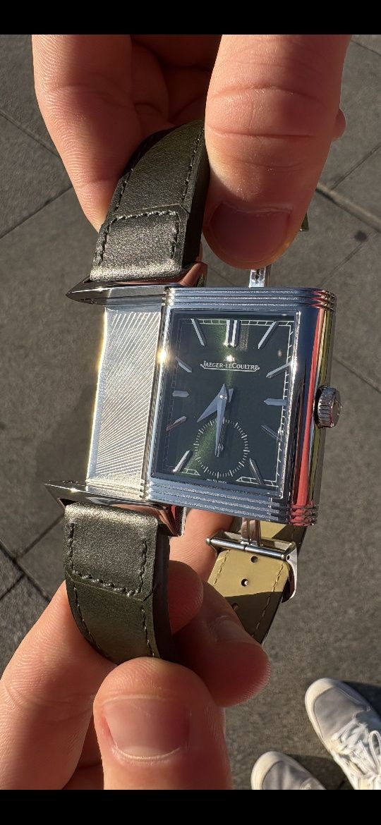 Jaeger Lecoultre Reverso Tribute Small Seconds Green