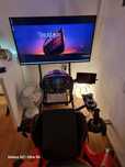 Cockpit gaming cu volan thrustmaster ultimul pret la pachetul complet
