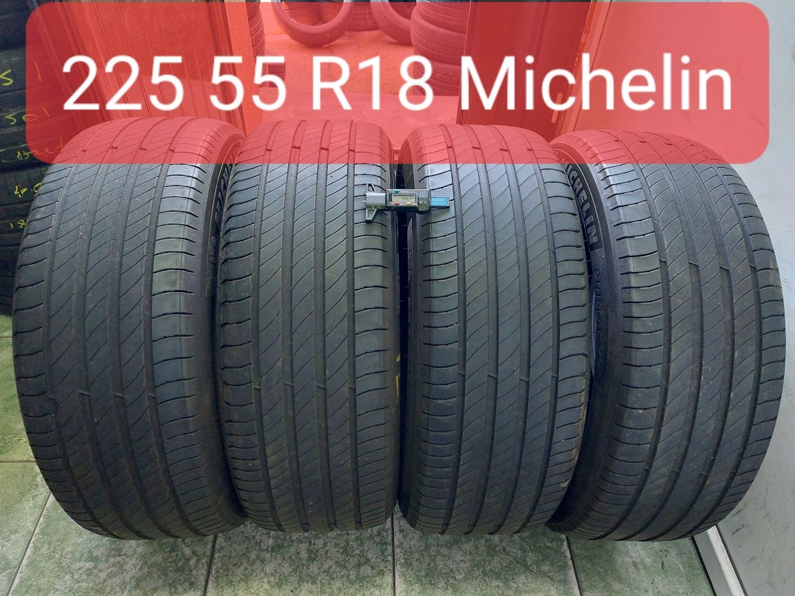 4 anvelope 225/55 R18 Michelin de vara