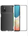 Husa Silicon Si Folie Sticla Glas Comp Samsung A51/A52/A53/A54/A55/A56