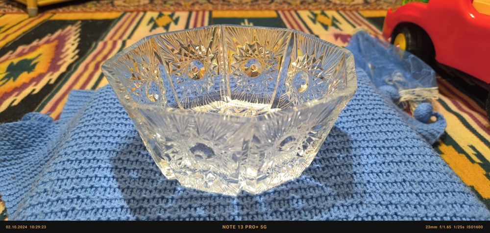 Посуда хрустальная