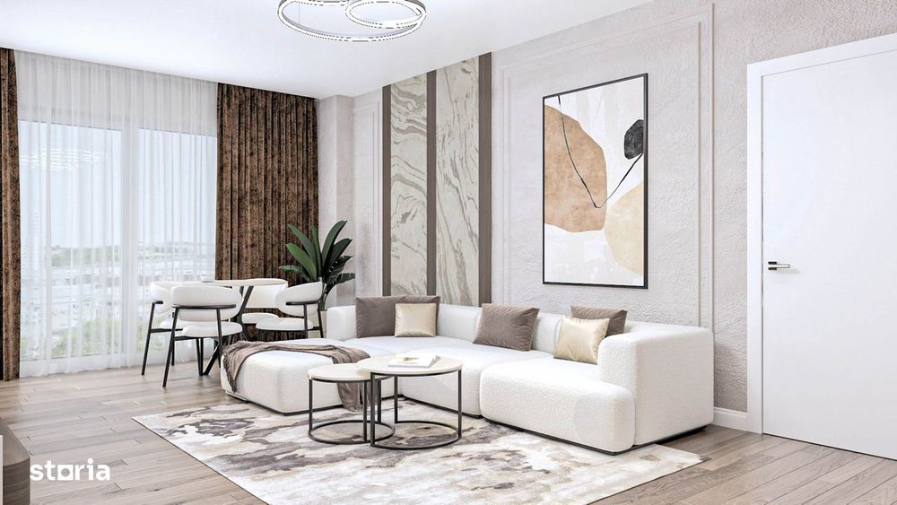 Garsonieră de 46,74 mp- langa Mall Coresi- ARMONIA RESIDENCE