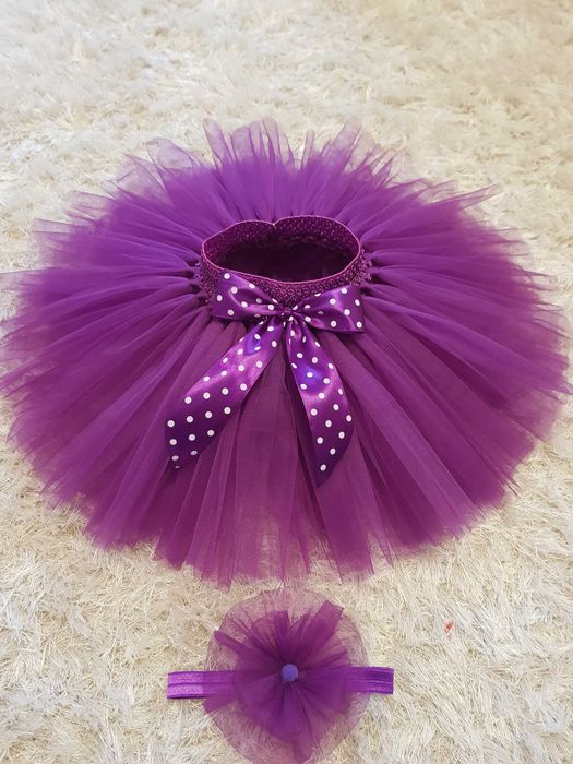 Fusta Tutu din tull+fundita