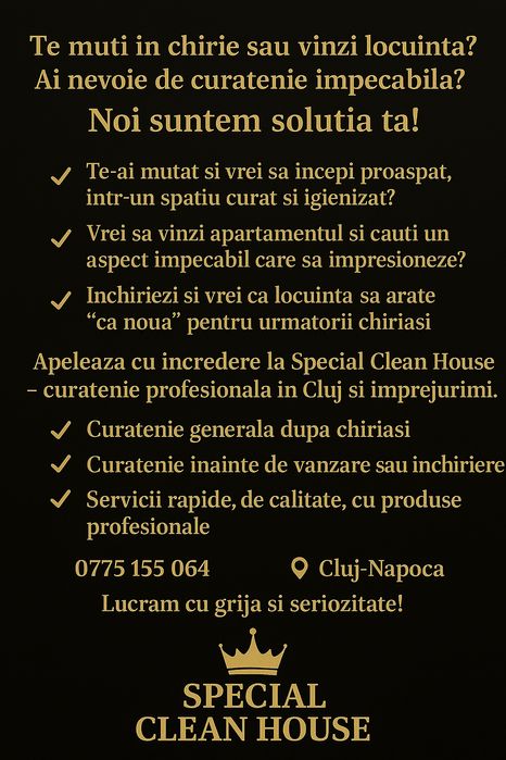 Servicii de curatenie