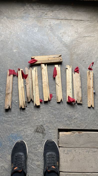 Жерлицы на щуку с флажками