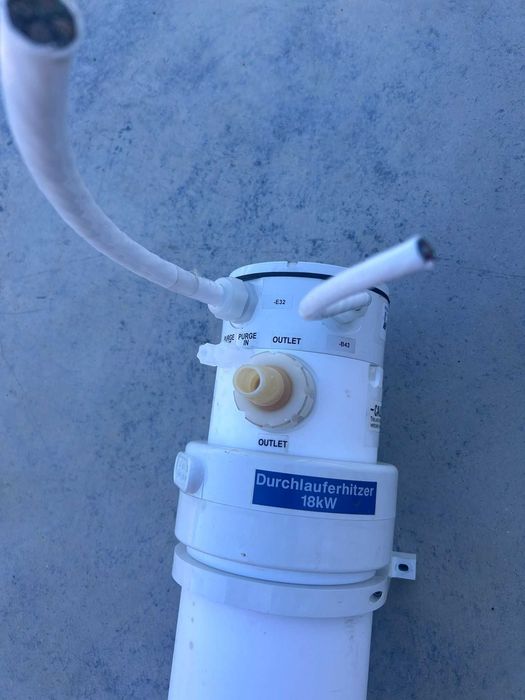 Incalzitor in linie pentru lichide 18 kW 400 V