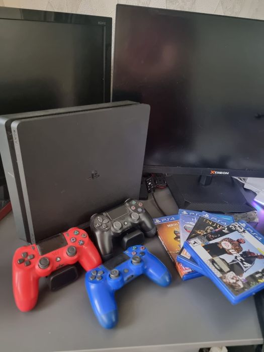 Продам ps4 slim 1терабайт