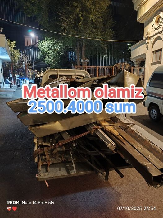 Metallom b/u olamiz.  Метвллом  Metallolom b/u olamiz Metalom b/u olam