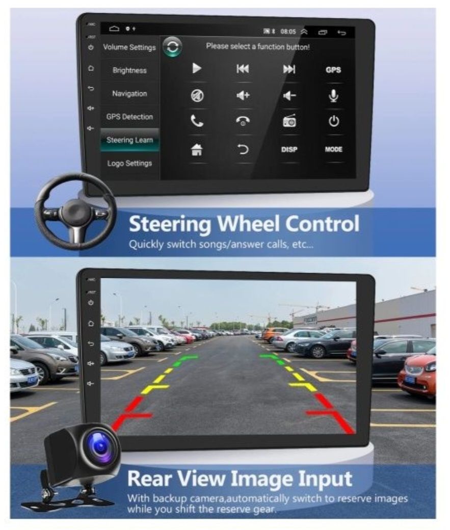 Navigație Android pentru Toyota Avensis 2003-2009