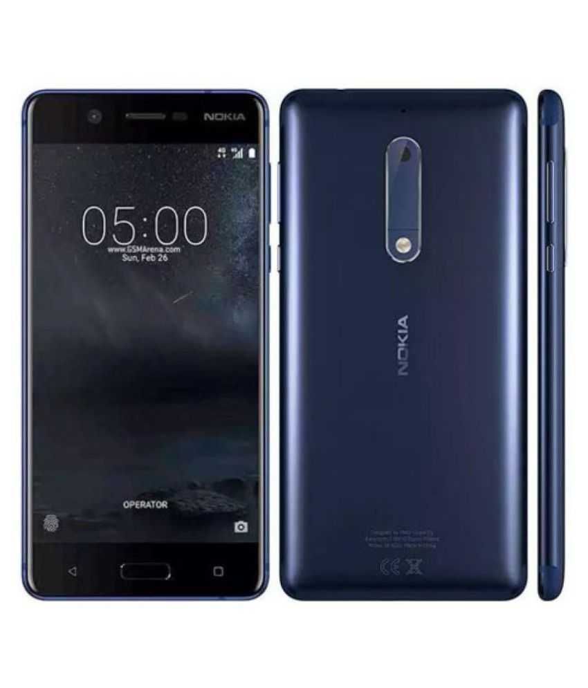 NOKIA 5 Смартфон 5.2 " инчa, андроид, 2 GB RAM, 16 GB, син чисто нов