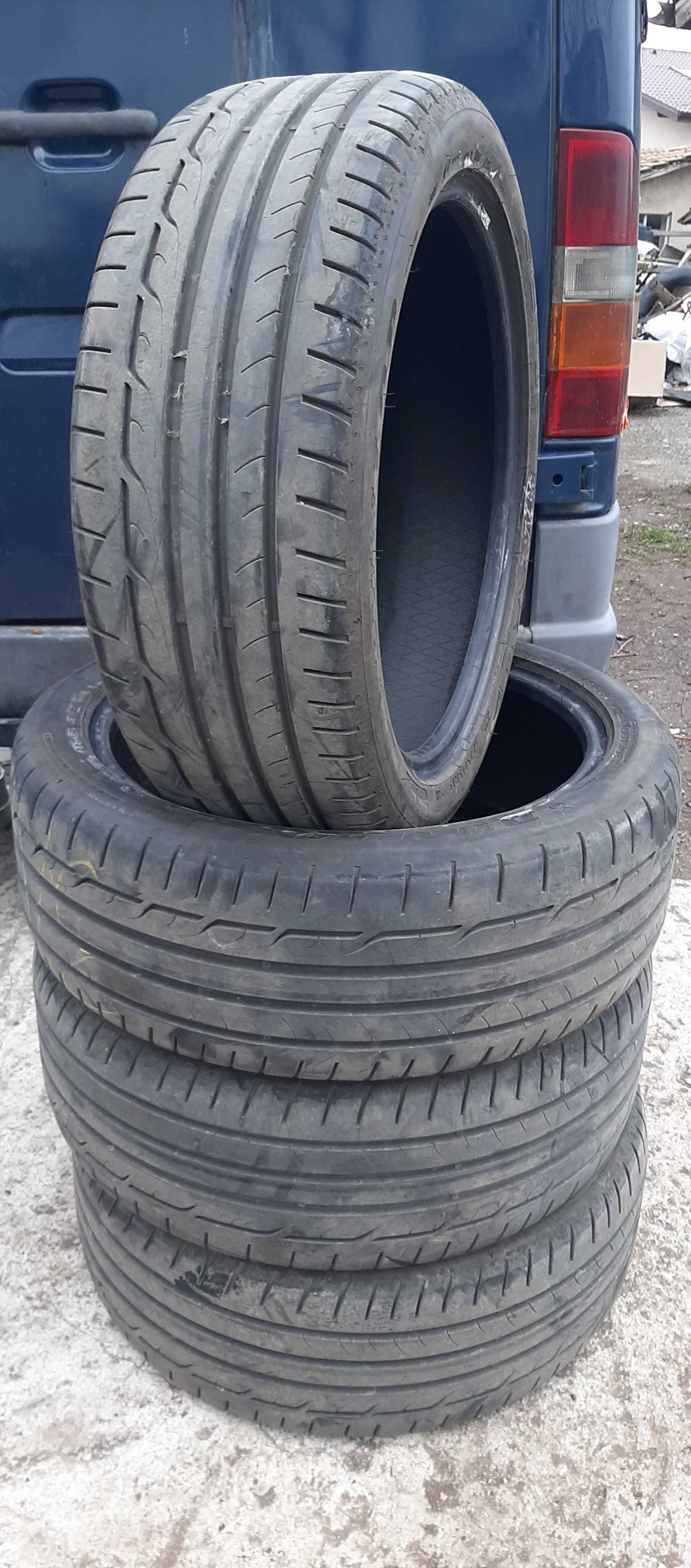 4 броя летни гуми 225 45 19 Dunlop 7мм