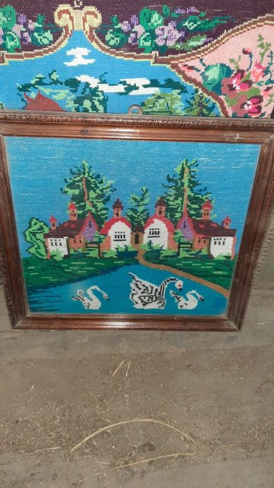 tablouri cusute manual