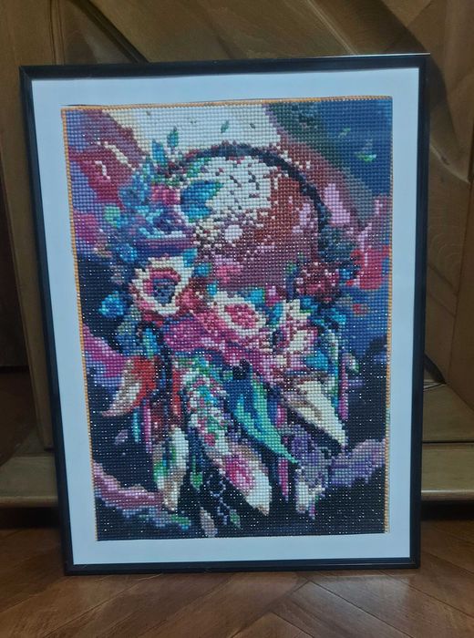 Нареден диамантен гоблен с рамка