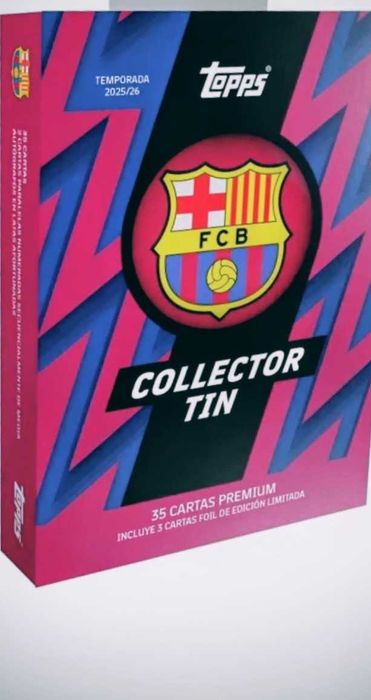 2025-26 Topps FC Barcelona Collector TIN
