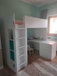 Mobilier camera tineret (Ikea SMASTAD )+Dulap+Comoda+3 Corpuri 2500Lei