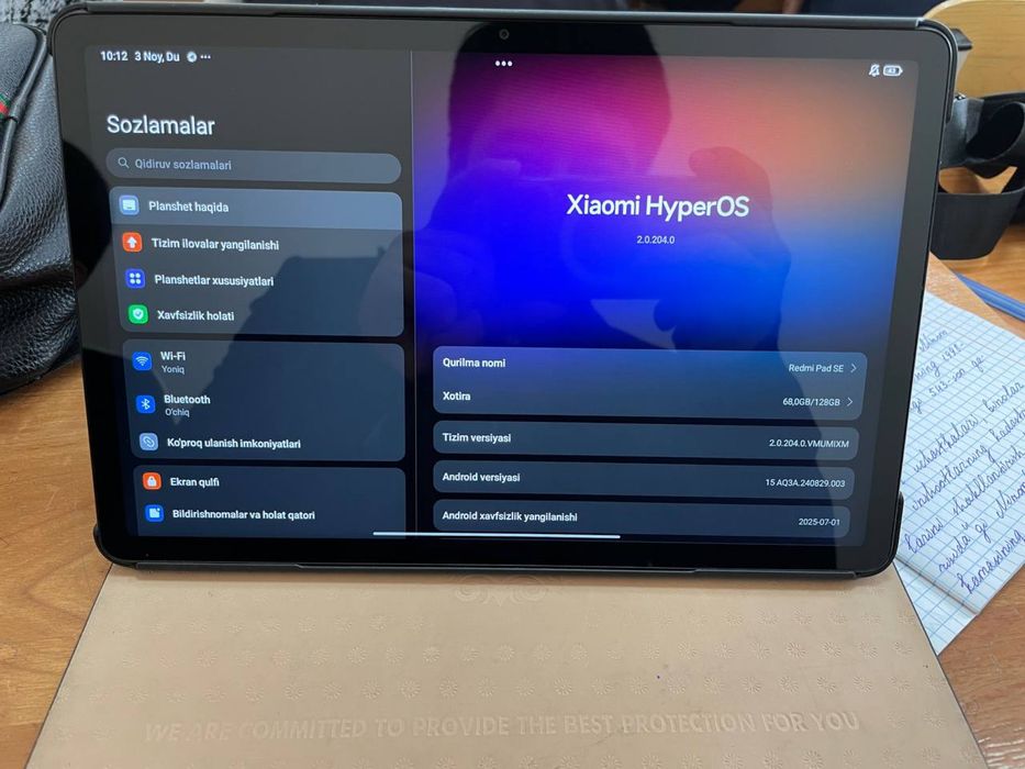 Redmi Pad Se Xotira 6/128