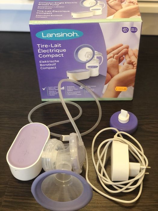 Set cu pompa electrica Lansinoh / pompa san