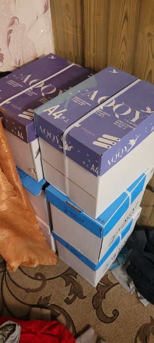 Продам бумагу А4 6коробок