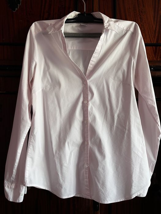 Camasa roz cu dungi HM