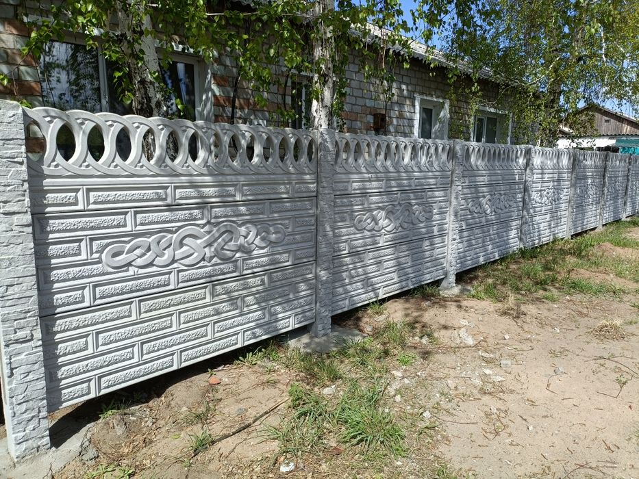 Бетонные заборы, еврозаборы