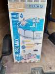 Piscina rotunda Bestway Steel Pro MAX in cutie cu pompa