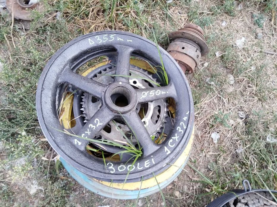 Fulie cu o curea lata diametrul 355 mm