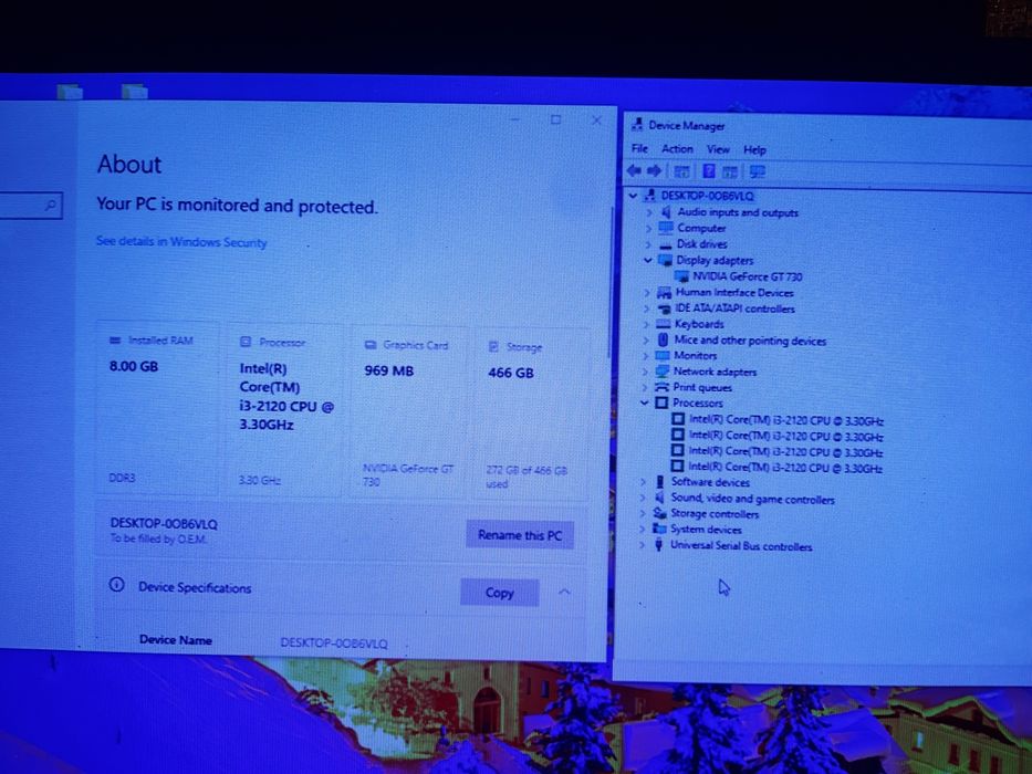 Kompyter i3 2120  h61 hdmi