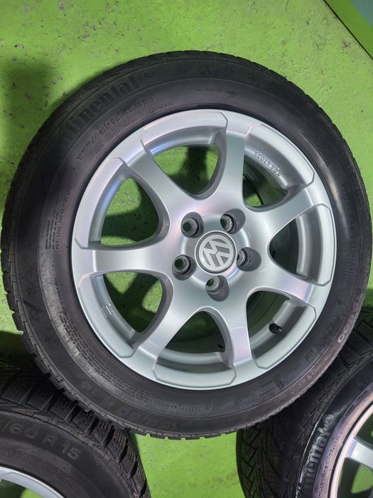 15 5x100 Vw Polo Skoda Seat лети джанти 5х100